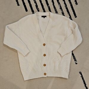 Quince Cotton Cardigan Sweater